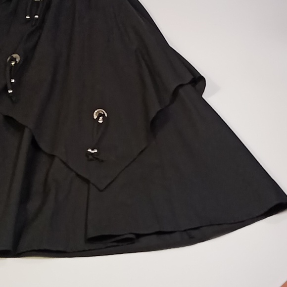 Western Collection Circle Skirt With Conchos Fringe on Outer Skirt Waist 26 in - Picture 12 of 16